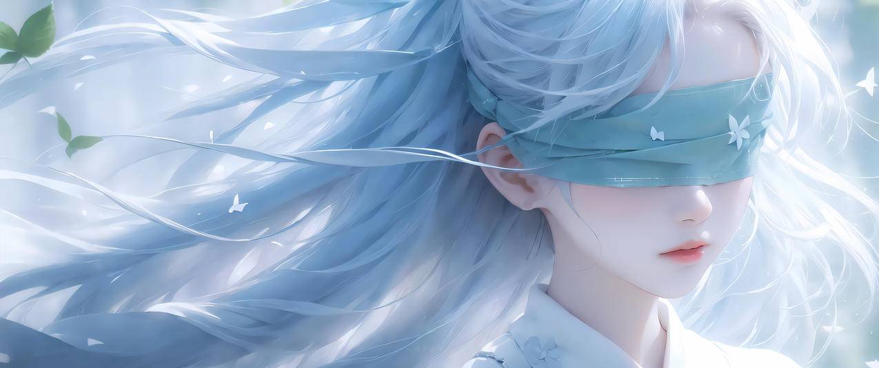 《仙剑问情蒙眼少女》炼丹画师 3440x1440带鱼屏壁纸
