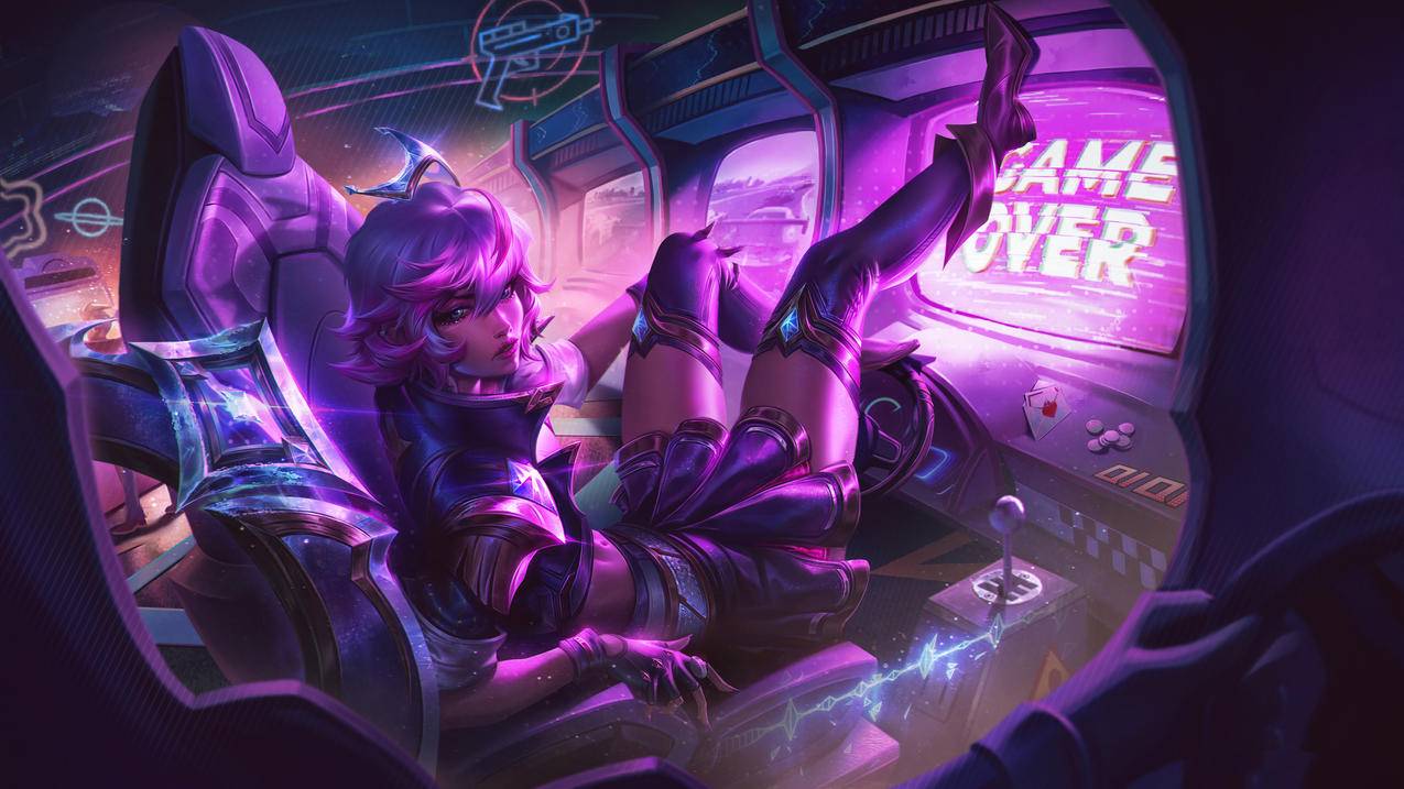 英雄联盟 战斗学院琪亚娜 4K高清游戏壁纸