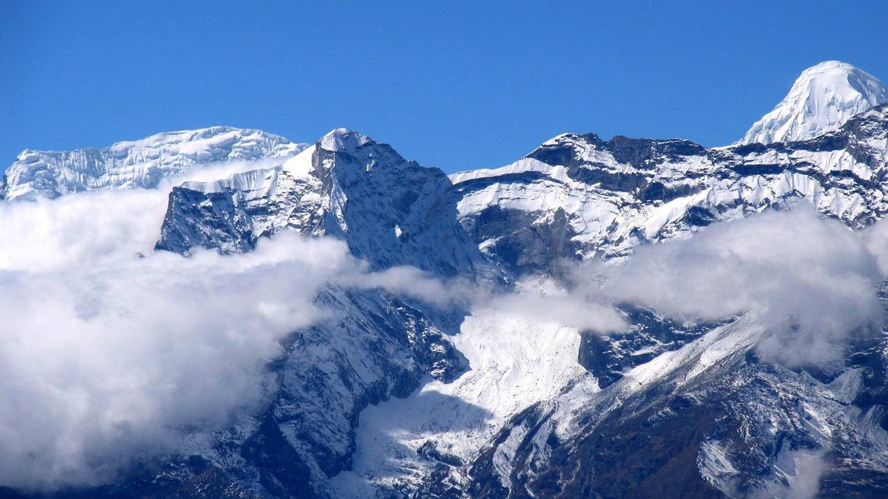 风景自然风光雪山高清壁纸