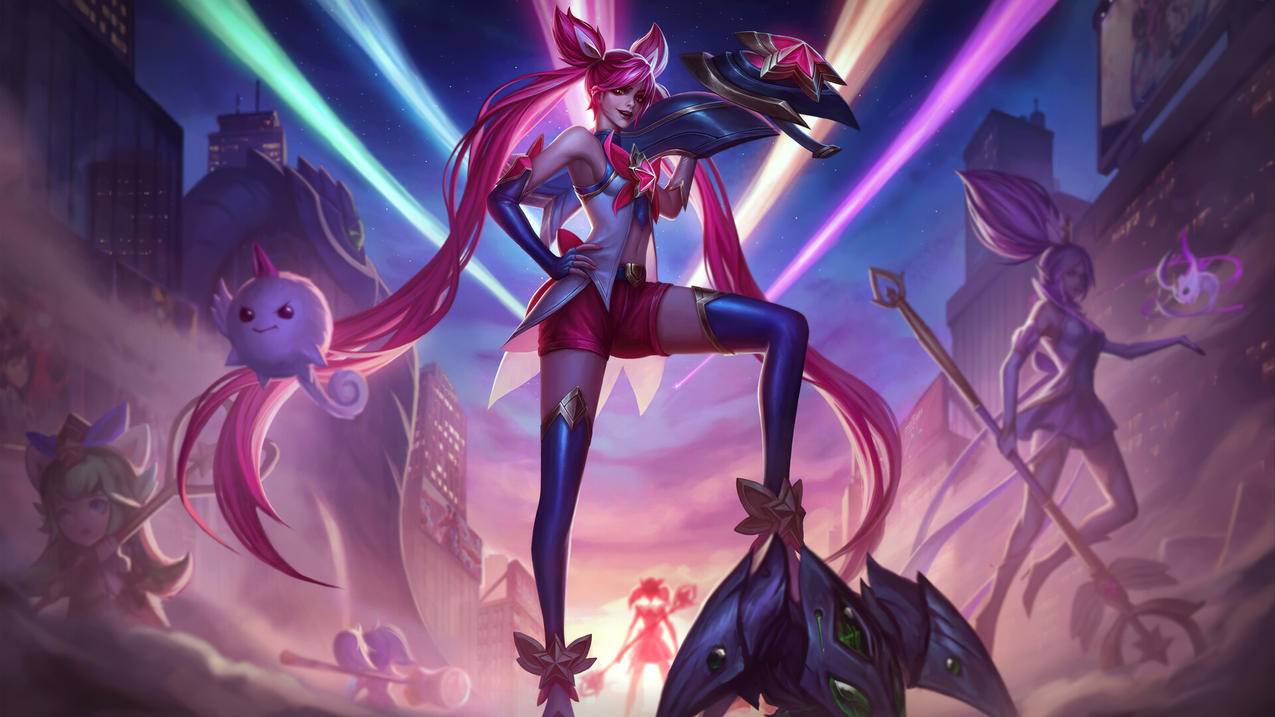 星际守护者 Star Guardians Jinx 4K高清游戏壁纸