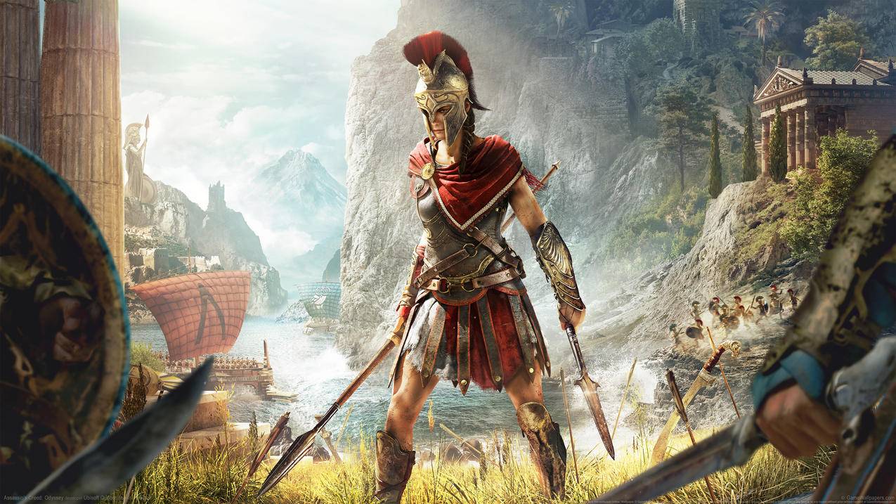 刺客信条 奥德赛 Assassin Creed Odyssey 4K高清壁纸