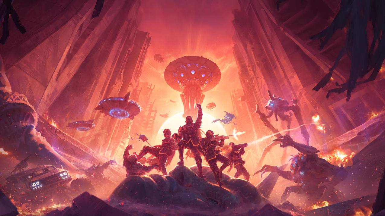 《绝地潜兵2 Helldivers 2 Heart Of Democracy》4K游戏壁纸
