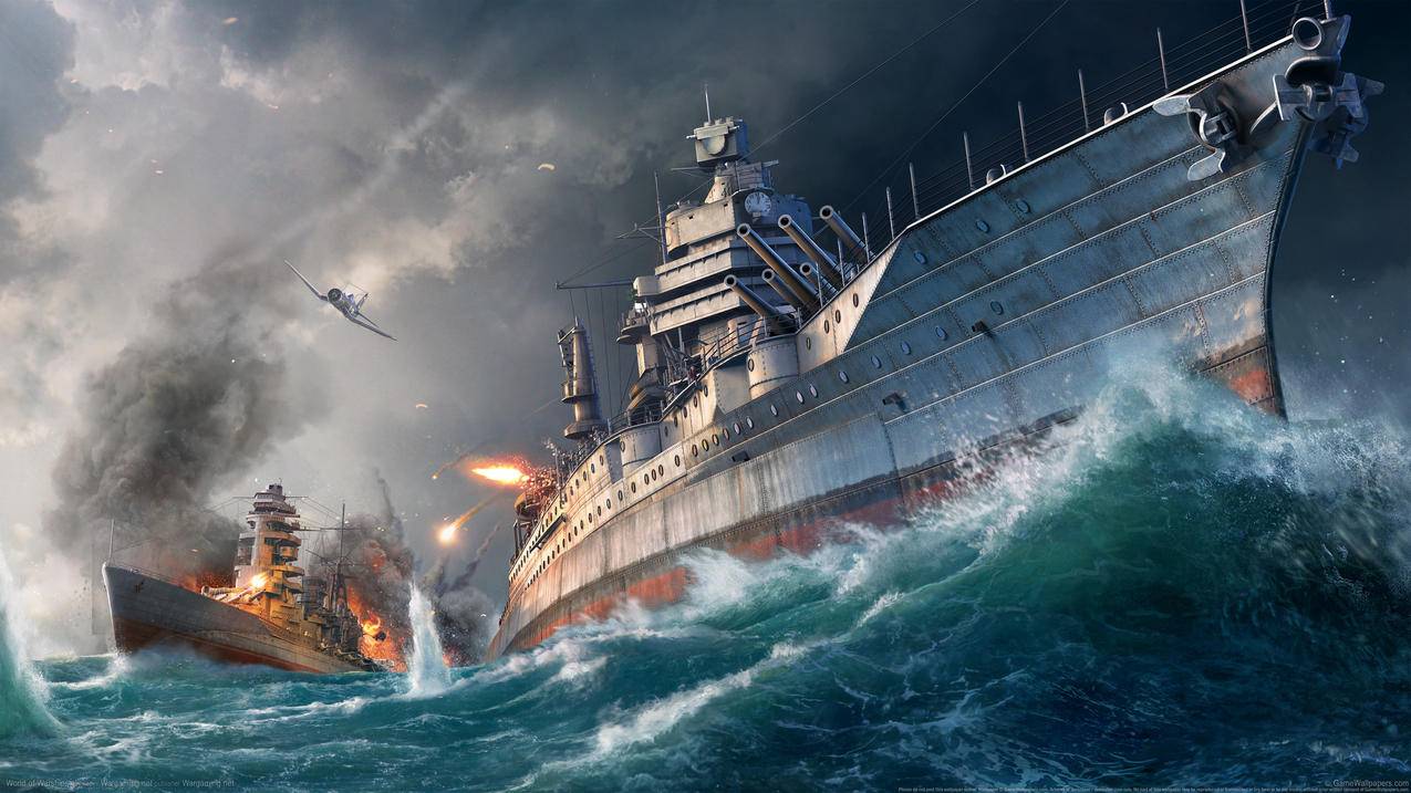 《战舰世界 World of Warships》4K游戏高清壁纸