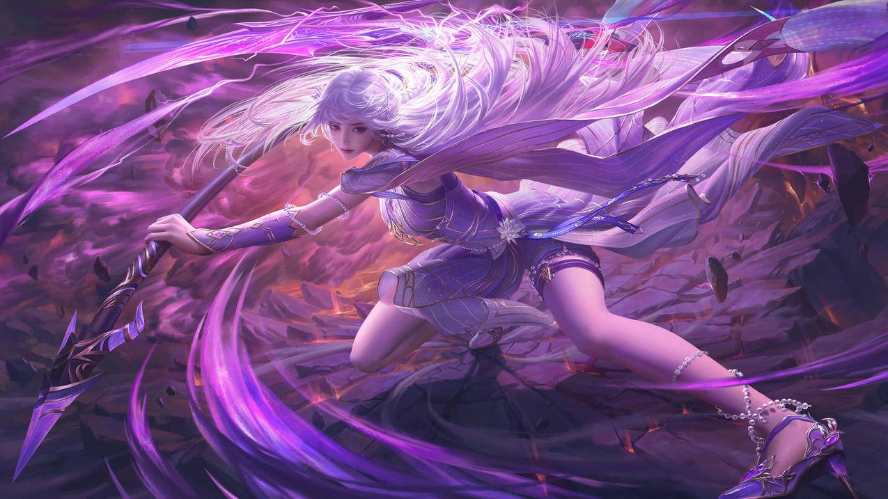 神印王座 圣采儿 4K高清动漫壁纸