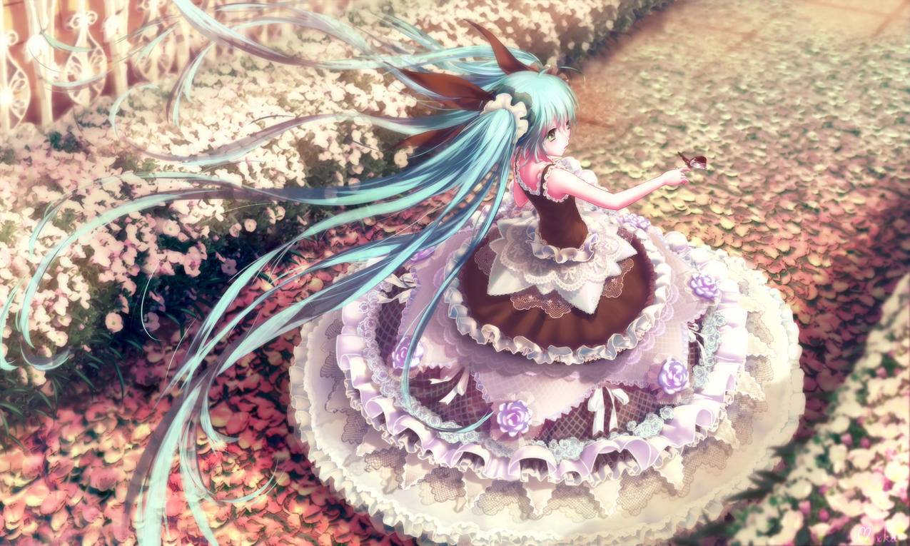 初音未来 公主殿下 4k动漫高清壁纸