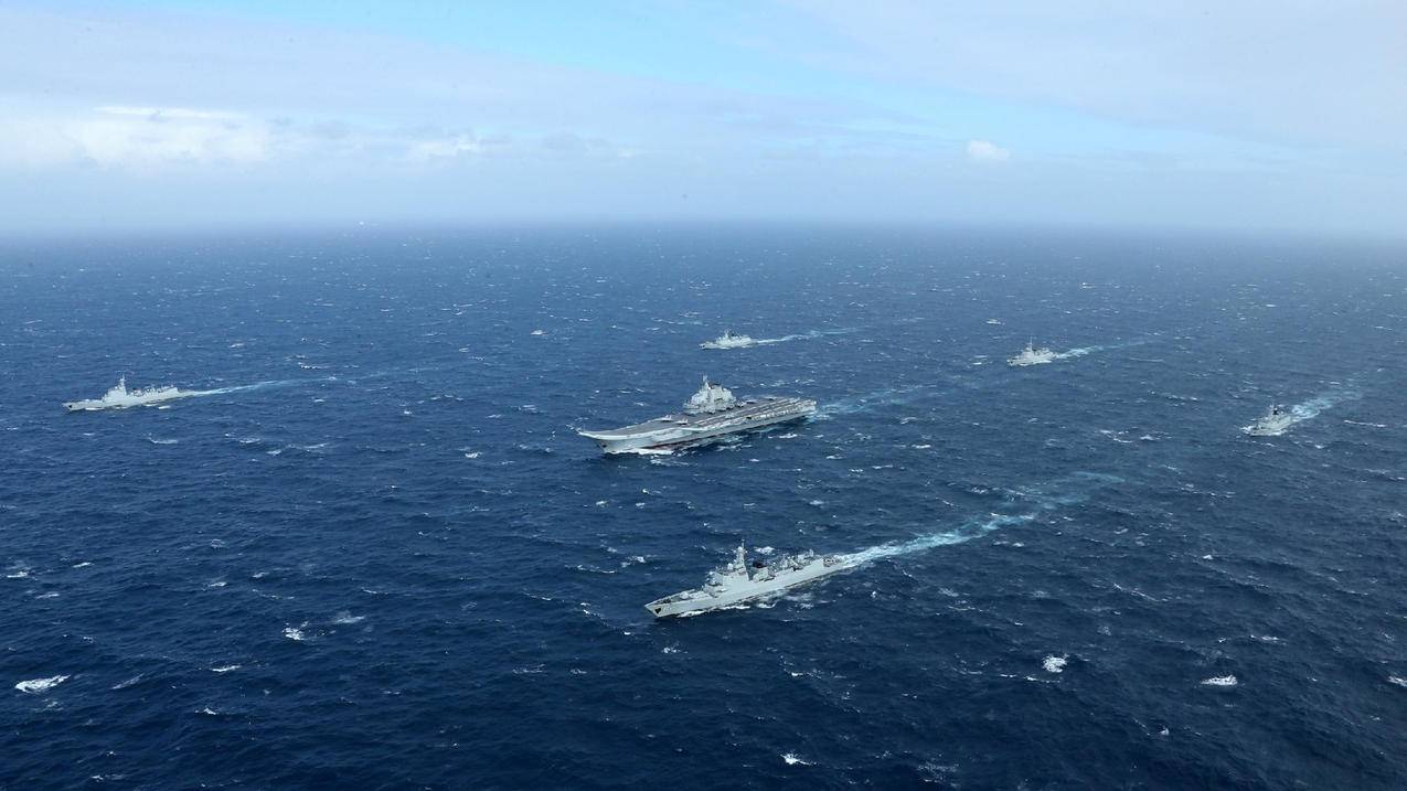 军事海军舰船中国海军辽宁号高清壁纸