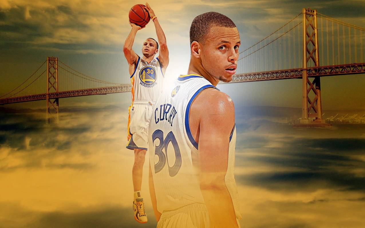 NBA勇士球星库里高清壁纸
