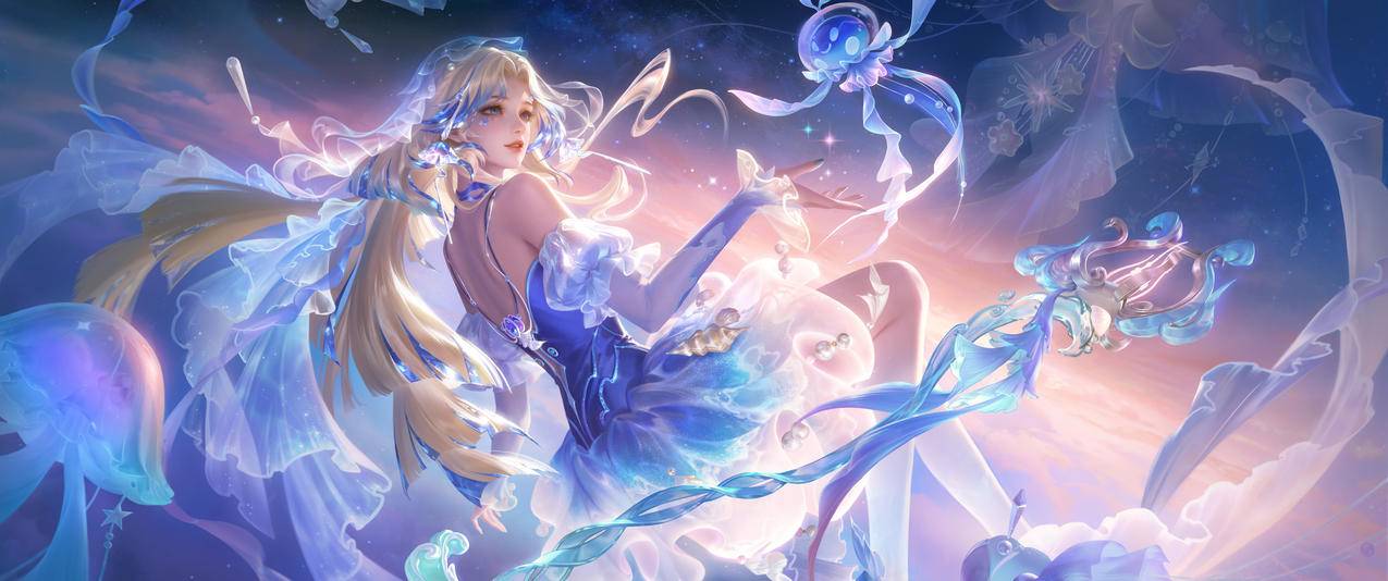 王昭君 长夜焕生 王者荣耀3440x1440带鱼屏游戏壁纸