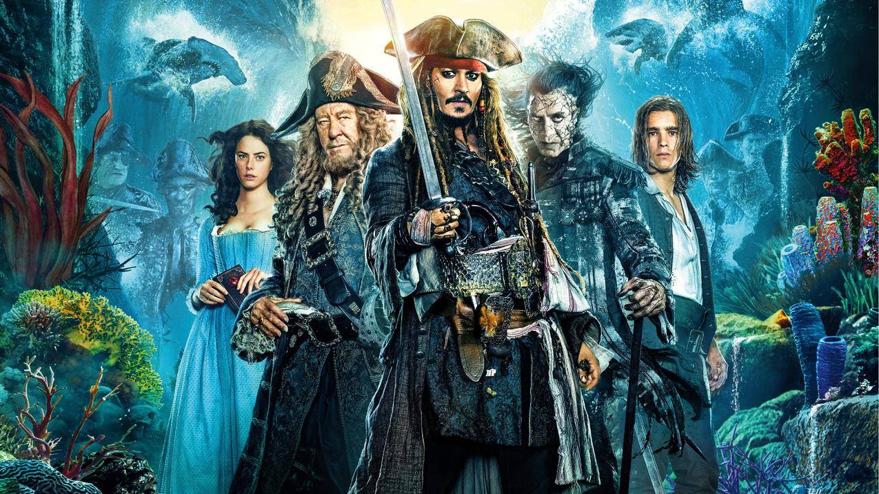 piratesofthecaribbeandeadmentellnotales5k壁纸