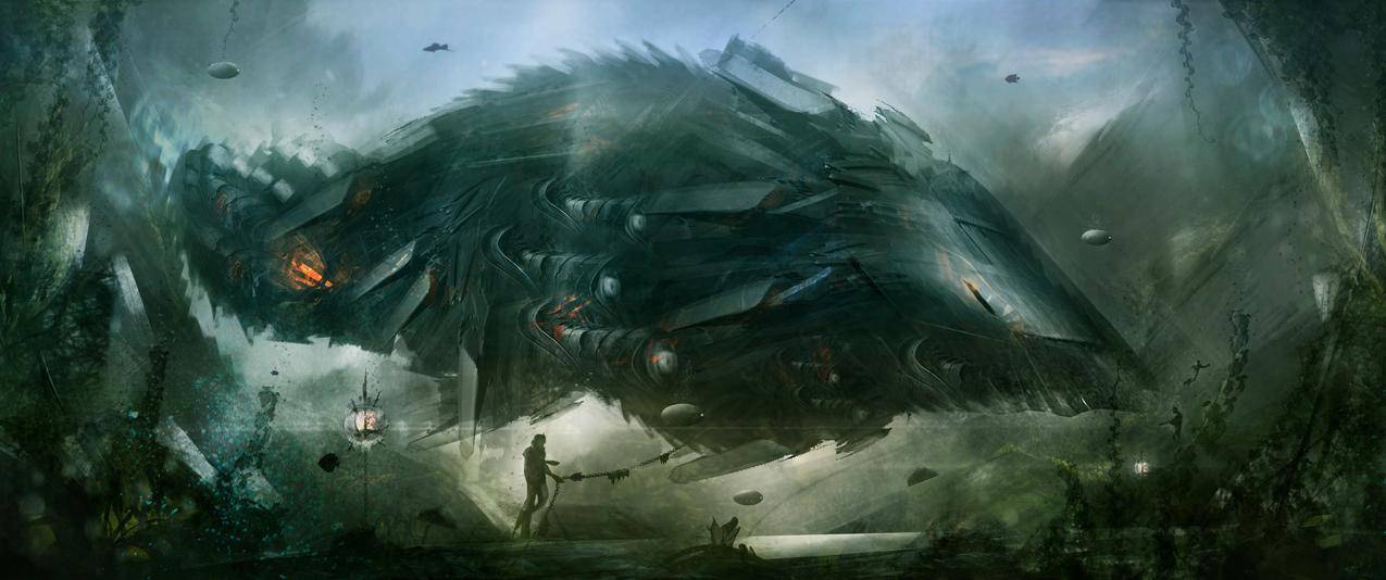 科幻片带鱼屏壁纸