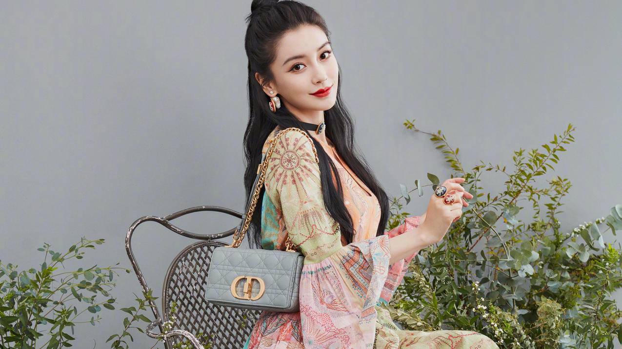 angelababy 杨颖 美女 鲜花 4k电脑壁纸 4k手机壁纸