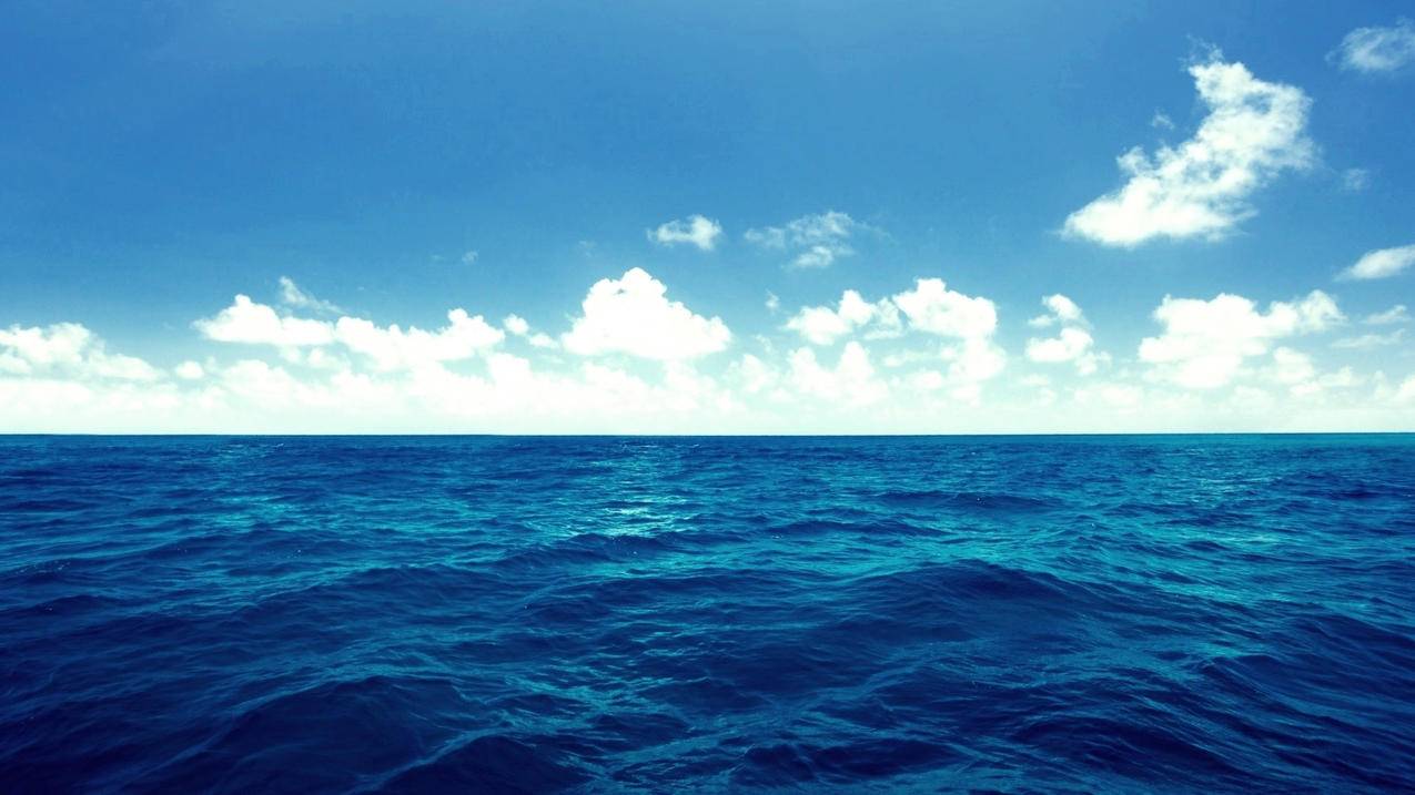 海洋天堂深蓝色高清壁纸