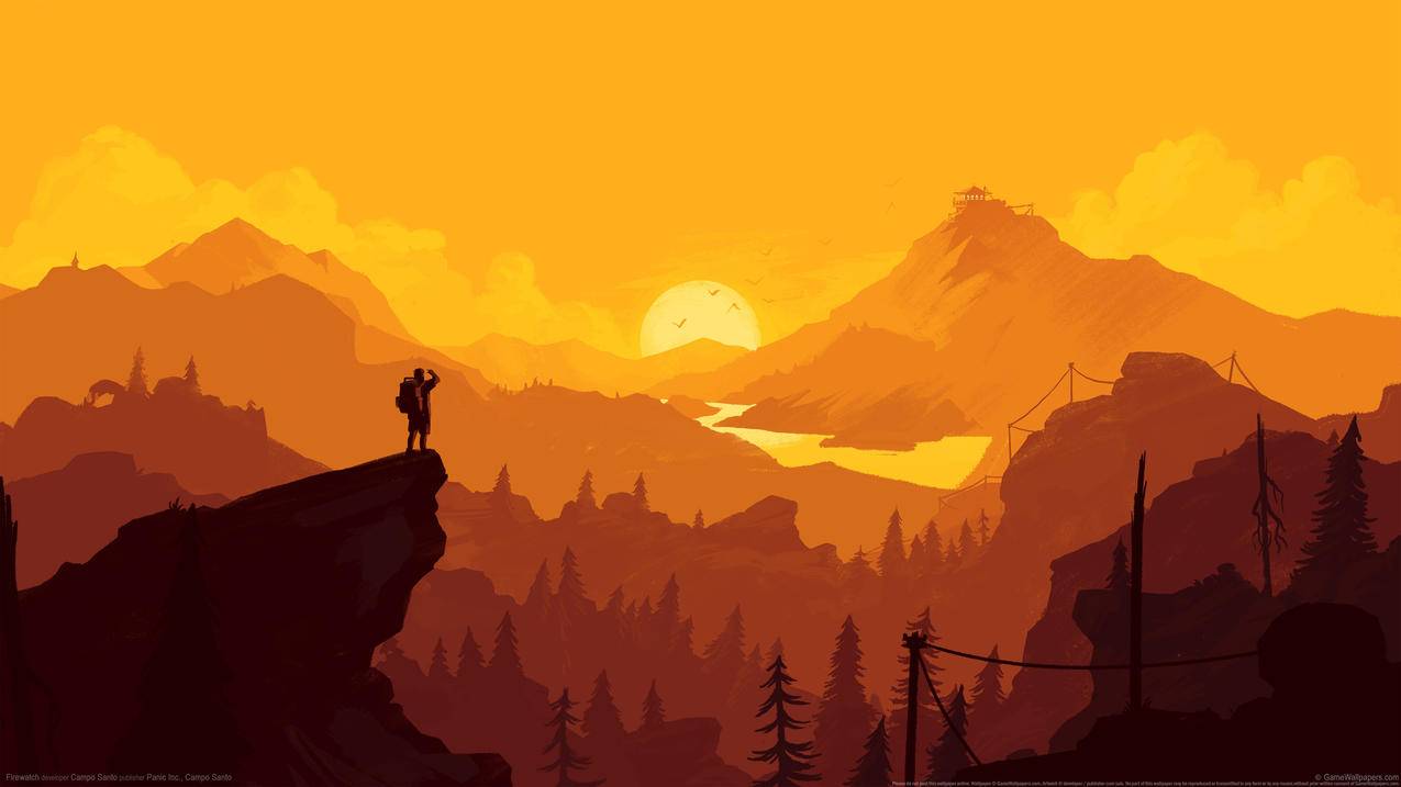 《看火人 Firewatch》4K游戏高清壁纸