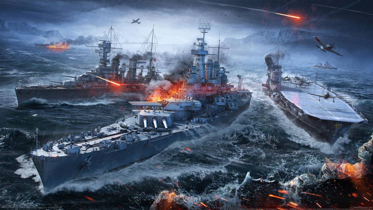 战舰世界 World of Warships 4K游戏高清壁纸 编号323634