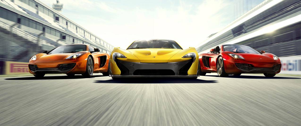mclarenp1带鱼屏壁纸