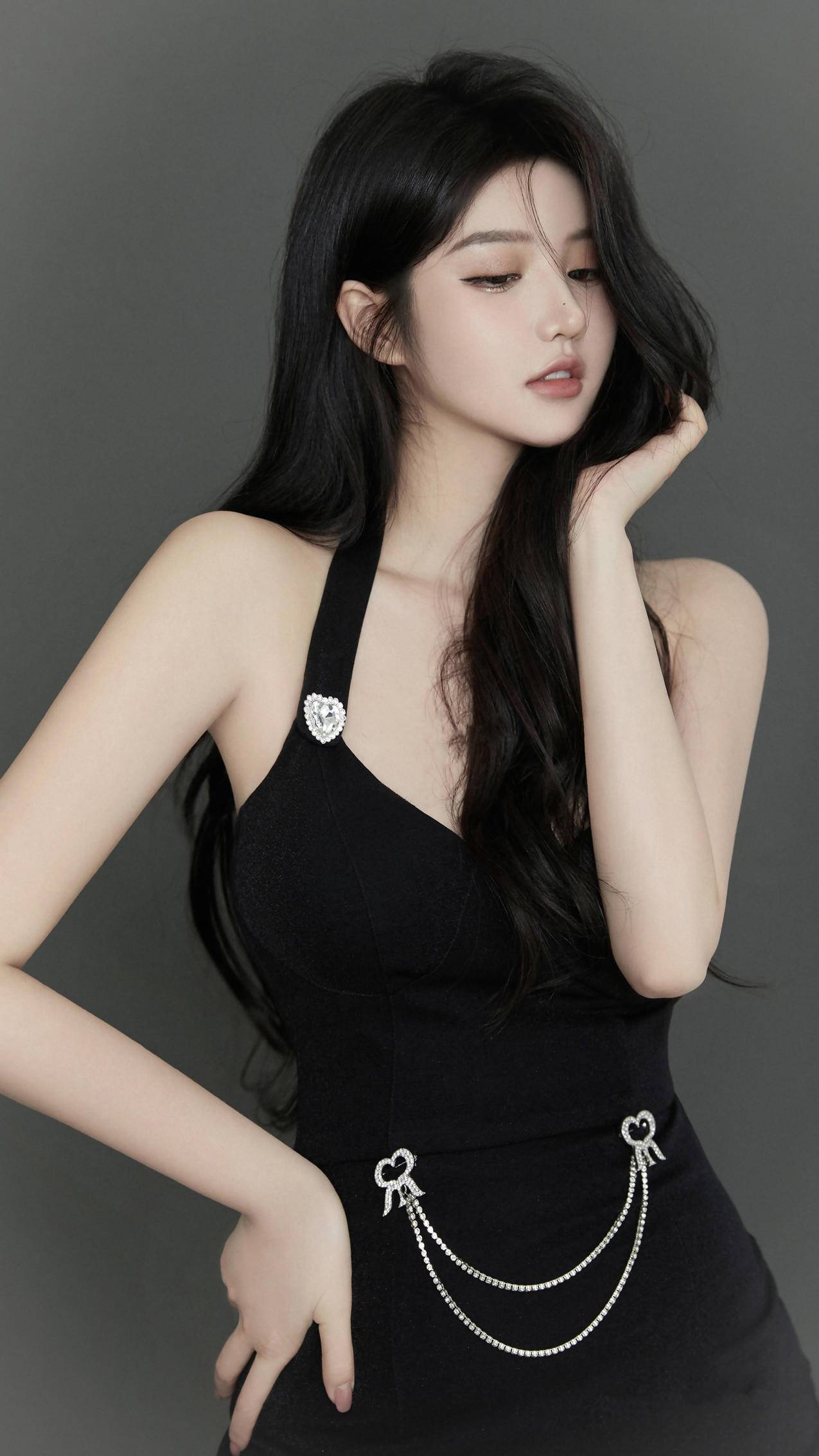 知性 好看 长发 美女 4k电脑壁纸 4k手机壁纸