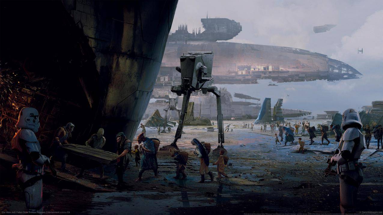 《星球大战绝地：陨落的武士团（Star Wars Jedi_ Fallen Order）》4k游戏壁纸