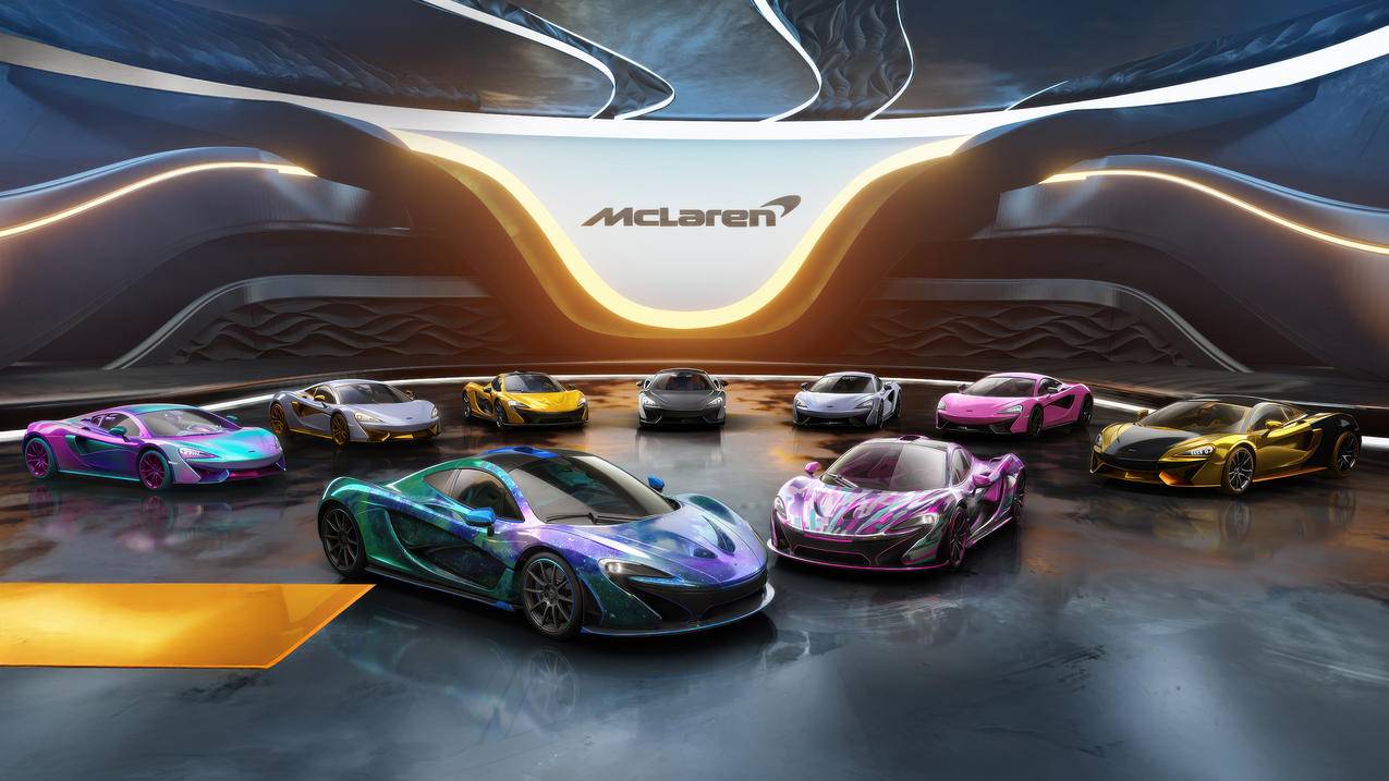绝地求生 迈凯伦Mclaren 跑车 4K游戏壁纸3840x2160