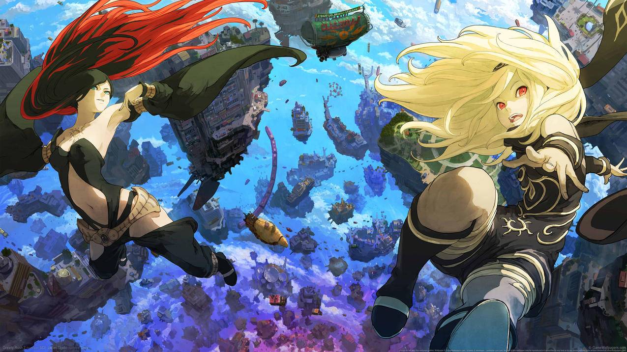 重力眩晕2 Gravity Rush 2 4K游戏高清壁纸