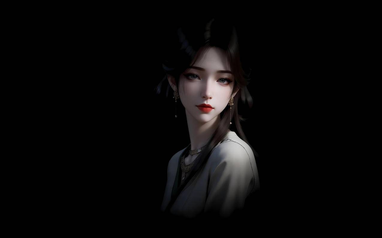 凡人修仙传梅凝 暗黑 4K高清壁纸 3840x2400