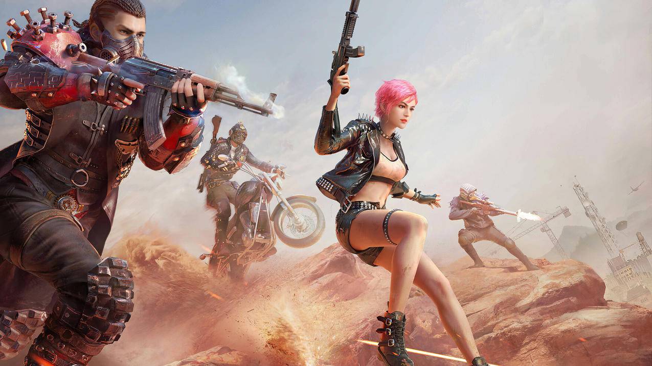 《PUBG绝地求生大逃杀 沙漠激战》4K游戏高清壁纸