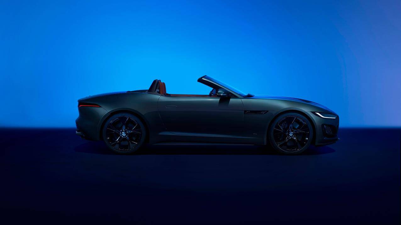 捷豹Jaguar F-Type 75 Convertible 8k 汽车 壁纸 7680x4320