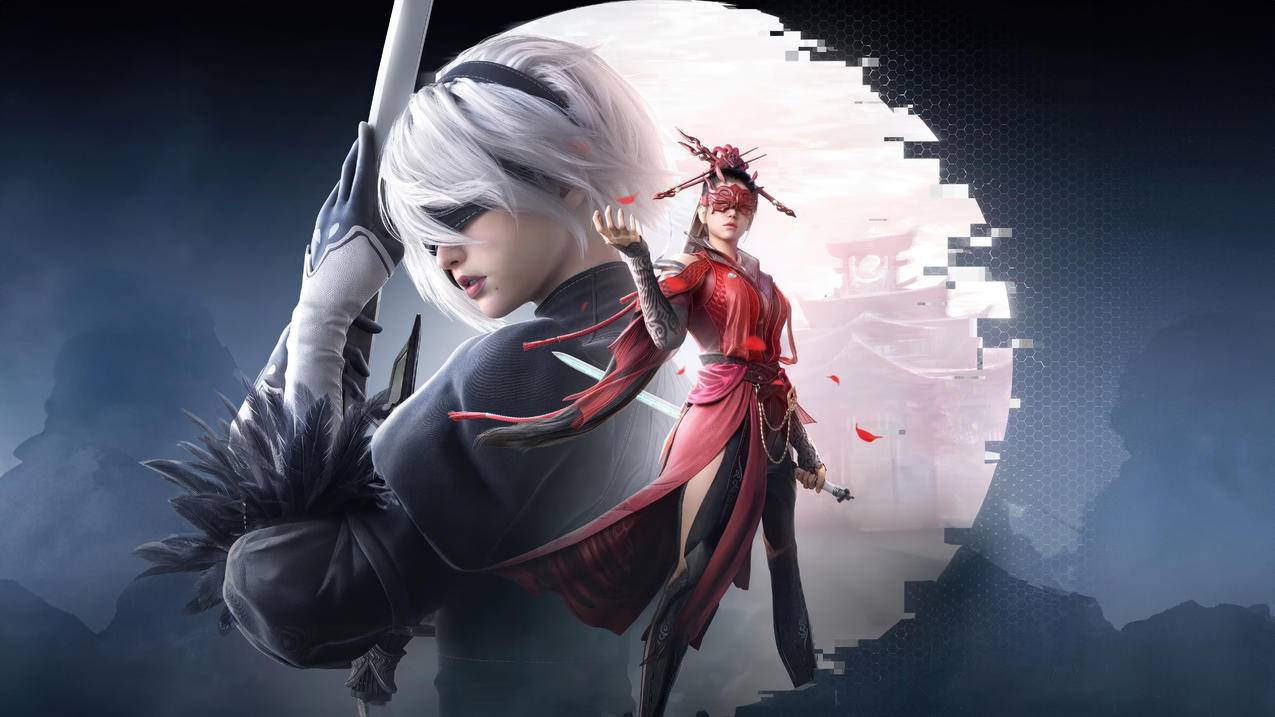 宁红夜 尼尔机械纪元2b 5K游戏壁纸 5120x2880