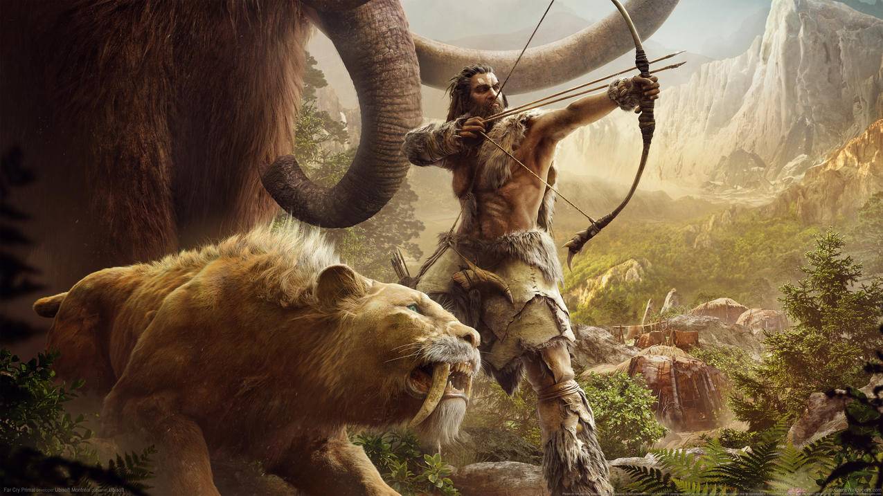 孤岛惊魂 原始杀戮 Far Cry Primal 4K游戏高清壁纸