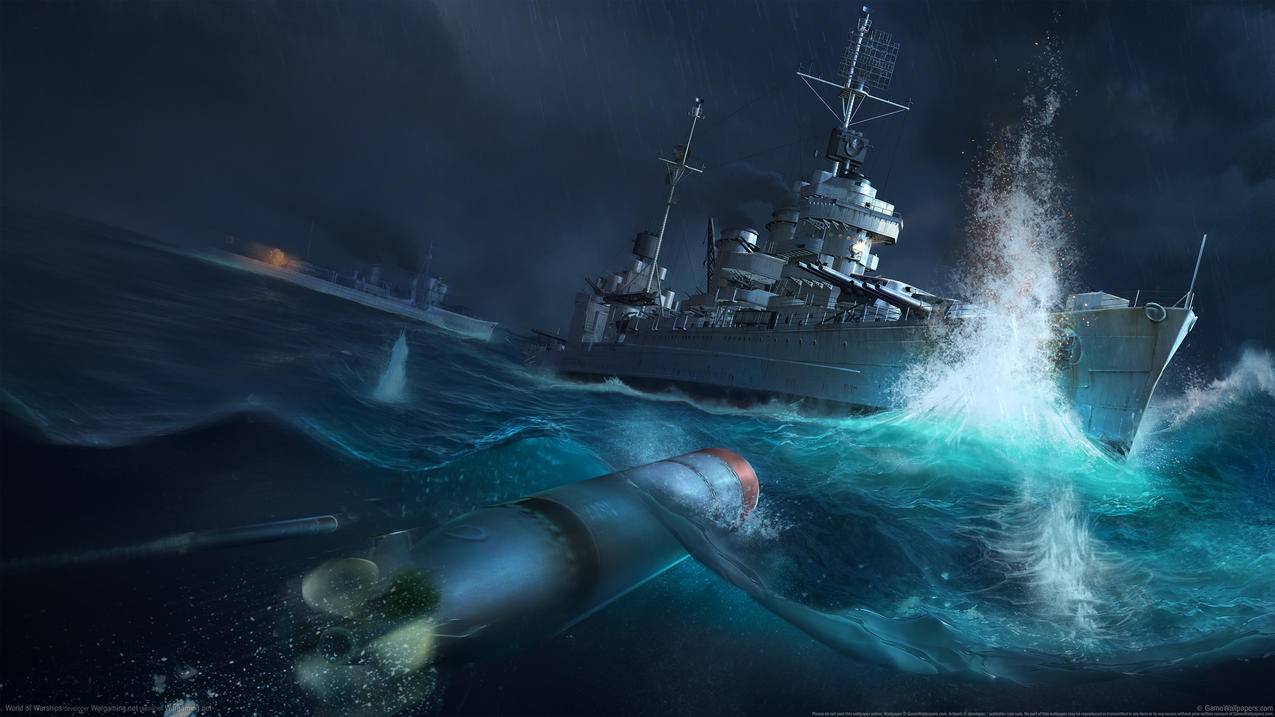 《战舰世界 World of Warships》4K游戏高清壁纸