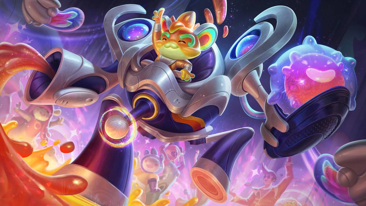 太空律动-兰博《英雄联盟LOL》 4K高清电脑壁纸