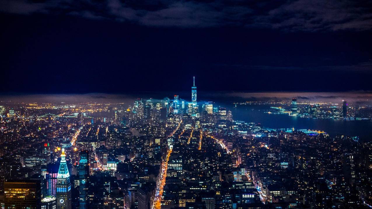 风景城市夜景高清壁纸