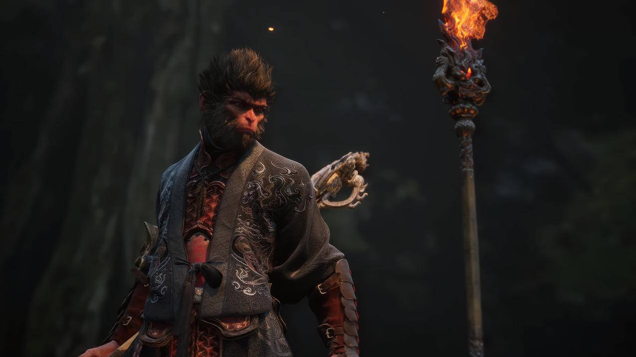 黑神话悟空 游戏人物原画 4K电脑壁纸