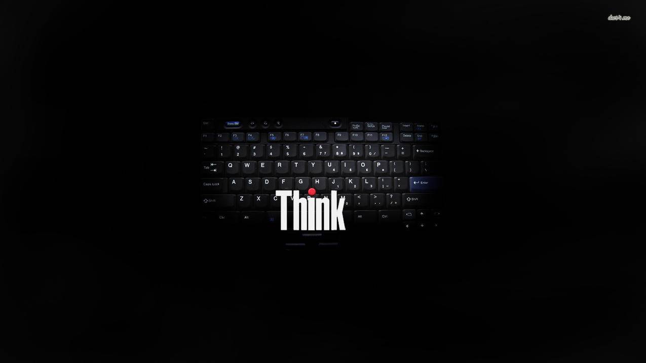 创意品牌联想thinkpad高清壁纸