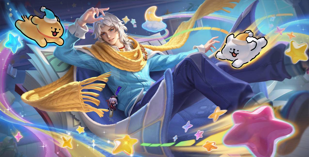 周瑜-线条小狗 王者荣耀4K游戏高清壁纸