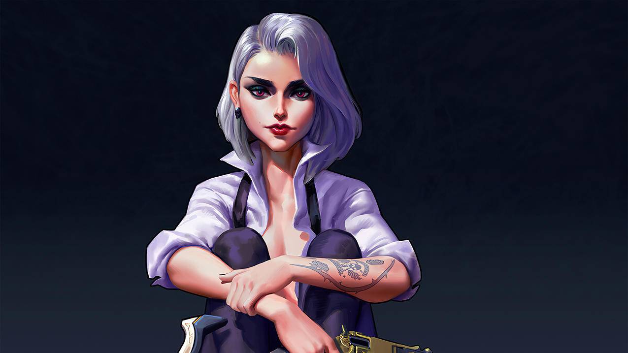 《overwatch 守望先锋》Ashe 艾什女孩 4k高清游戏壁纸