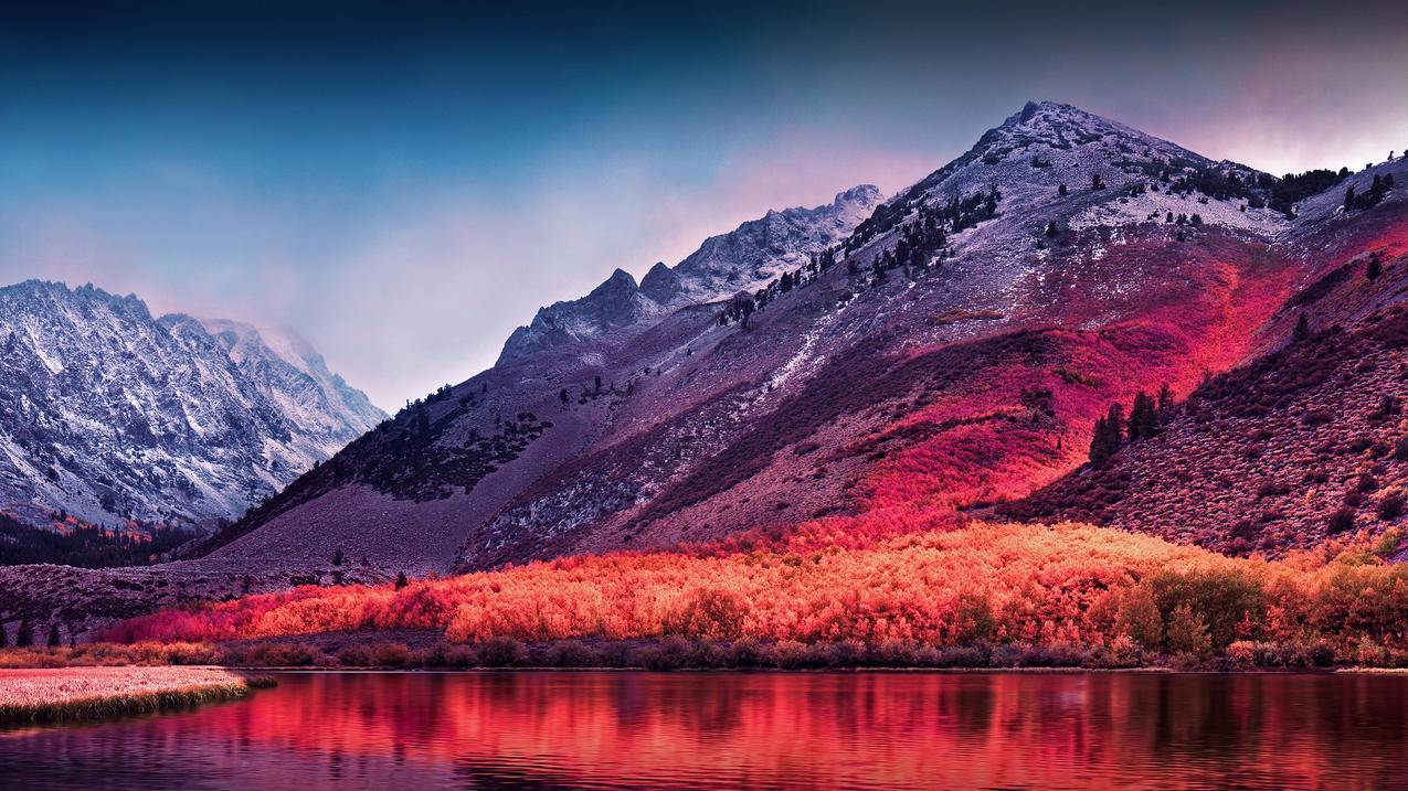 内华达山脉SierraNevada风景4k壁纸