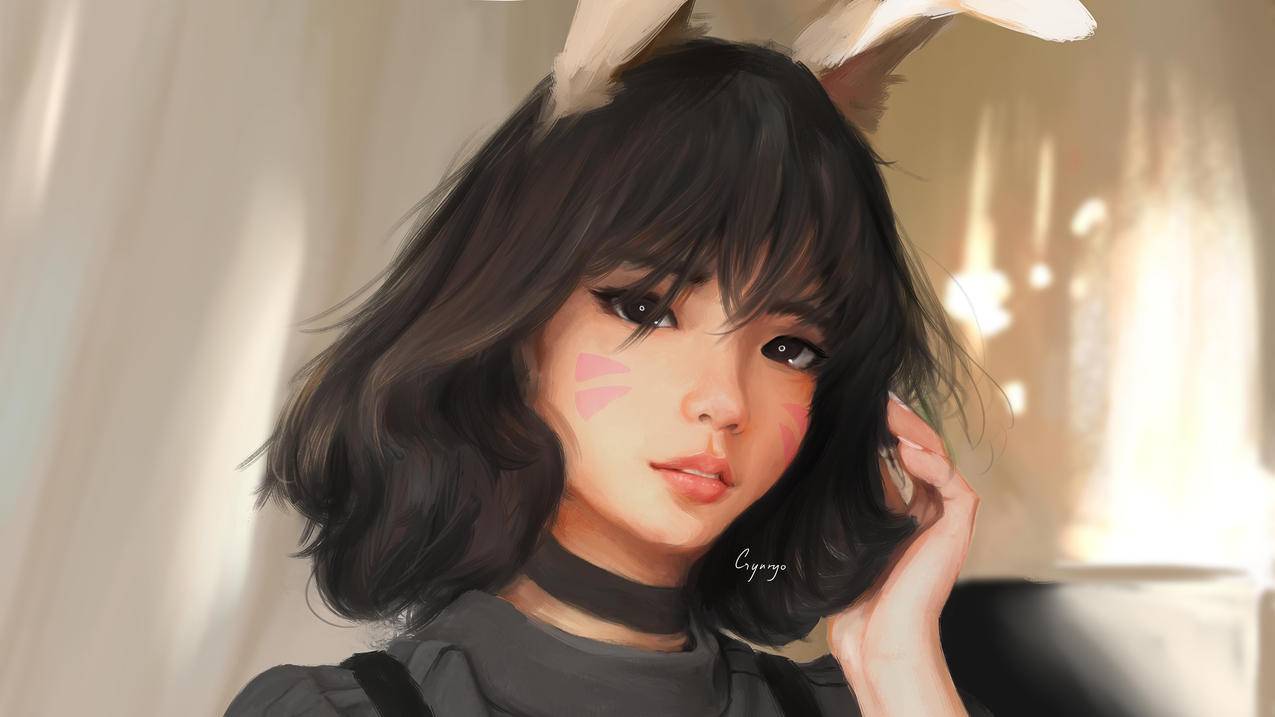 《守望先锋》DVA 4K高清壁纸