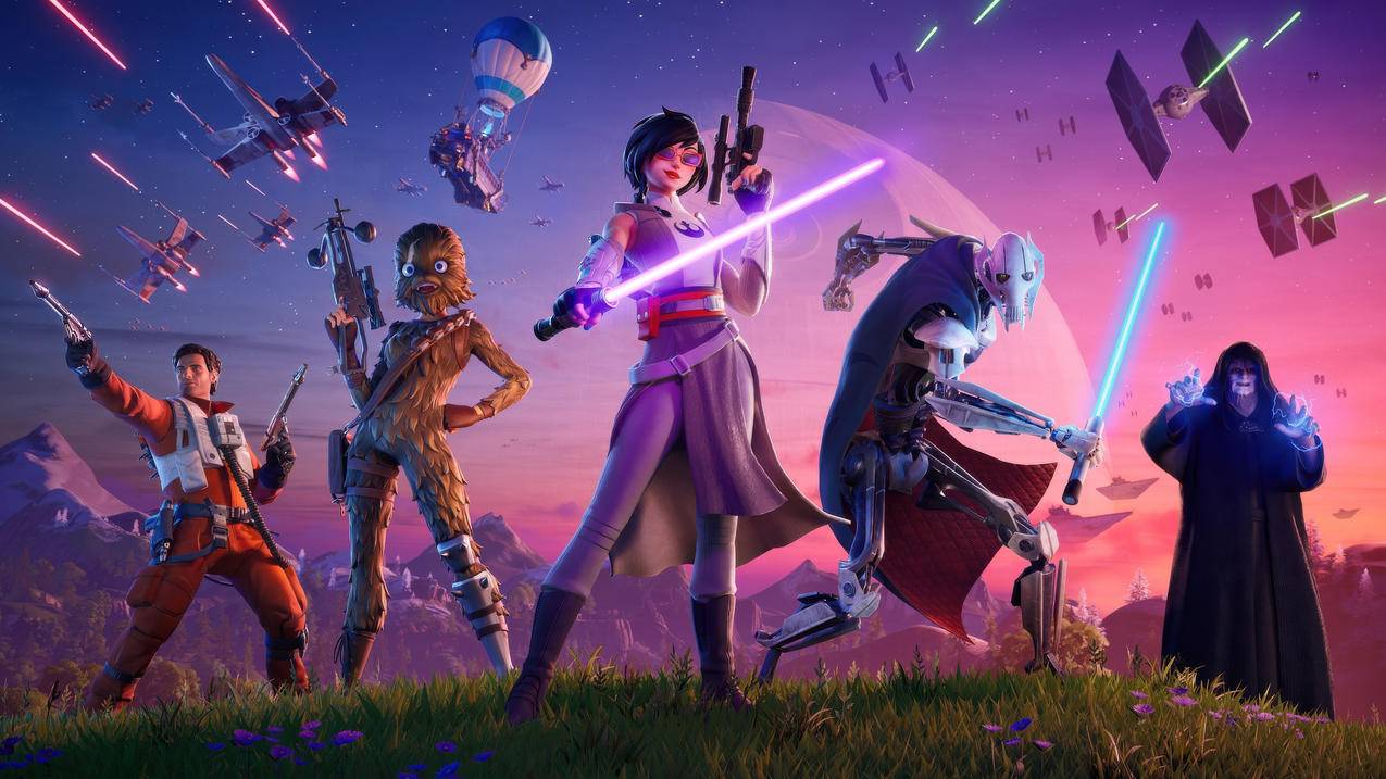 《Fortnite Star Wars Galactic Battle Royale》4K游戏壁纸