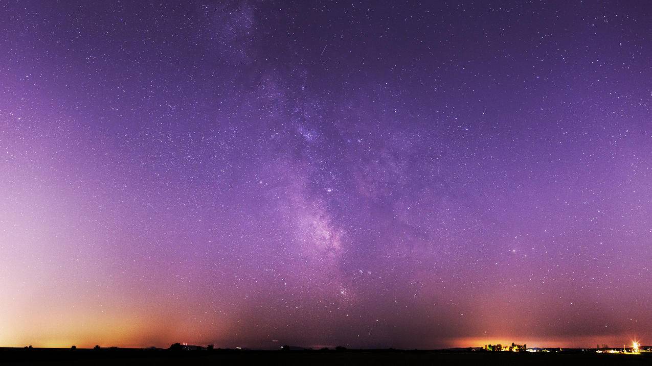 星夜银河系星空4k壁纸