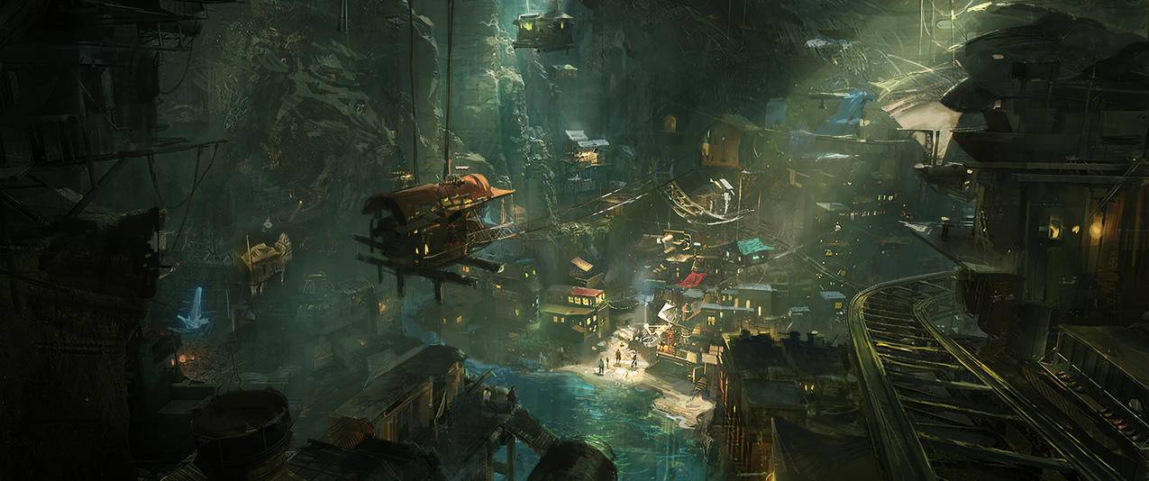 灵笼第二季 高清原画3440x1440带鱼屏壁纸