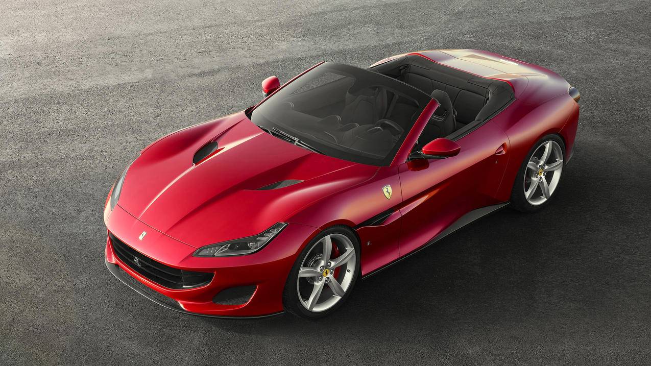 法拉利 Ferrari Portofino4k高清跑车壁纸