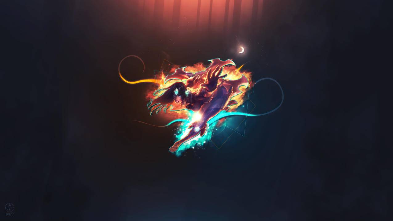战争女神 希维尔Sivir《英雄联盟LOL》4K高清游戏壁纸