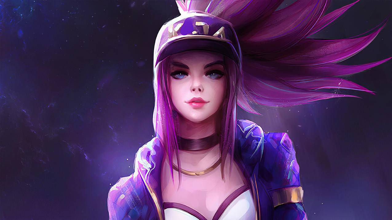 LOL《英雄联盟》Akali阿卡丽 4k高清游戏壁纸