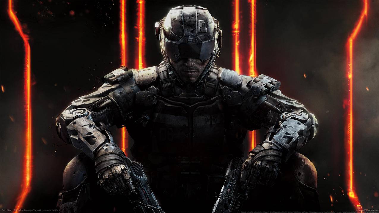 《使命召唤12 黑色行动3 Call of Duty Black Ops 3》4K游戏高清壁纸
