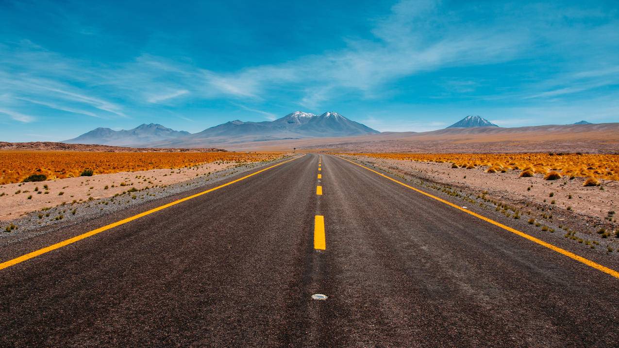 风景道路4k壁纸