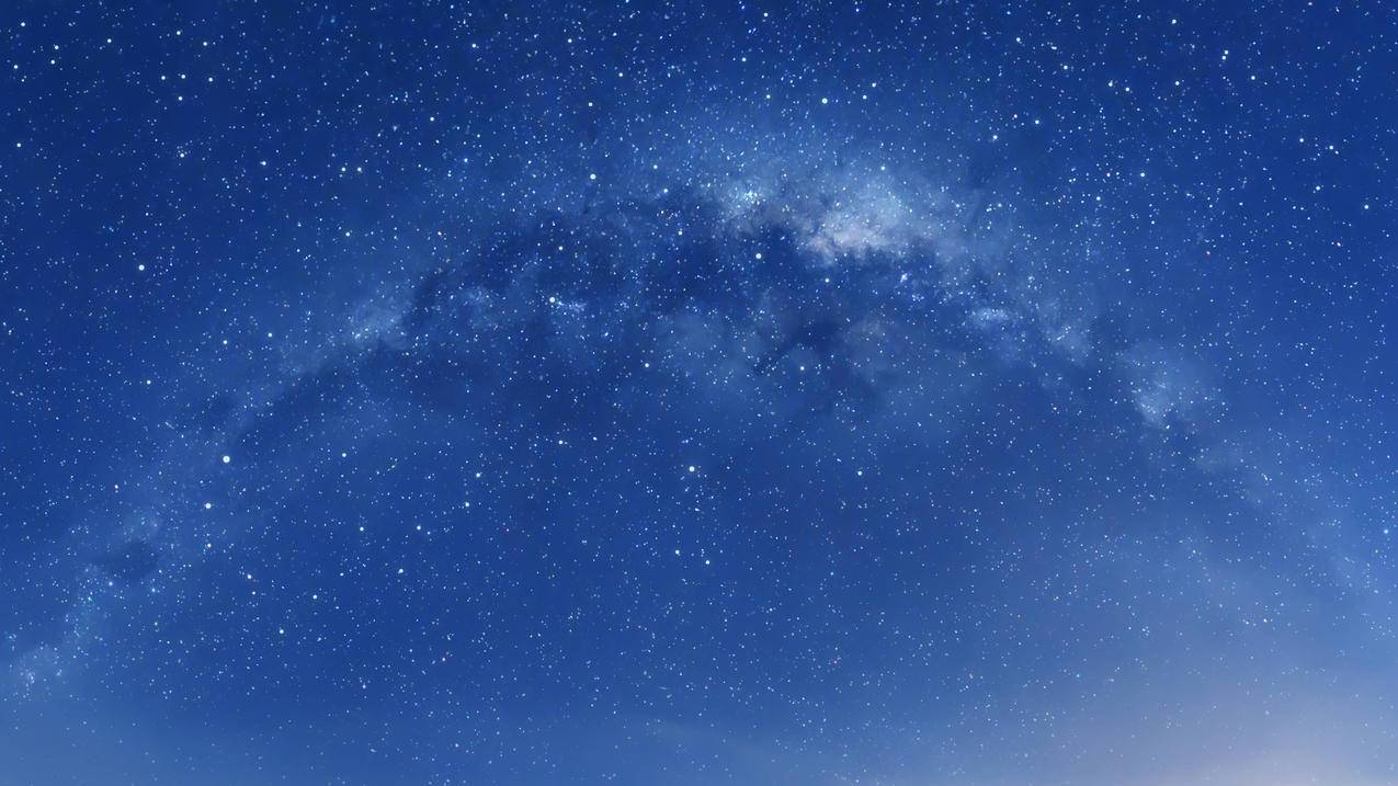 星空蓝色4k壁纸
