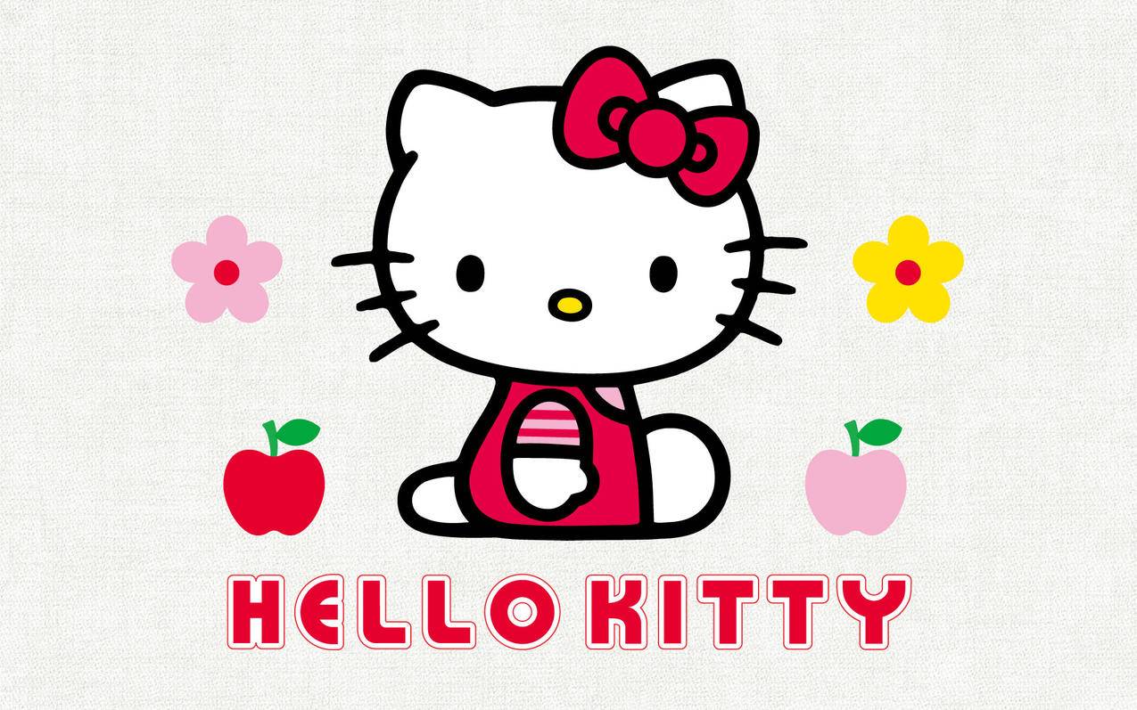 HelloKitty可爱卡通宽屏高清壁纸