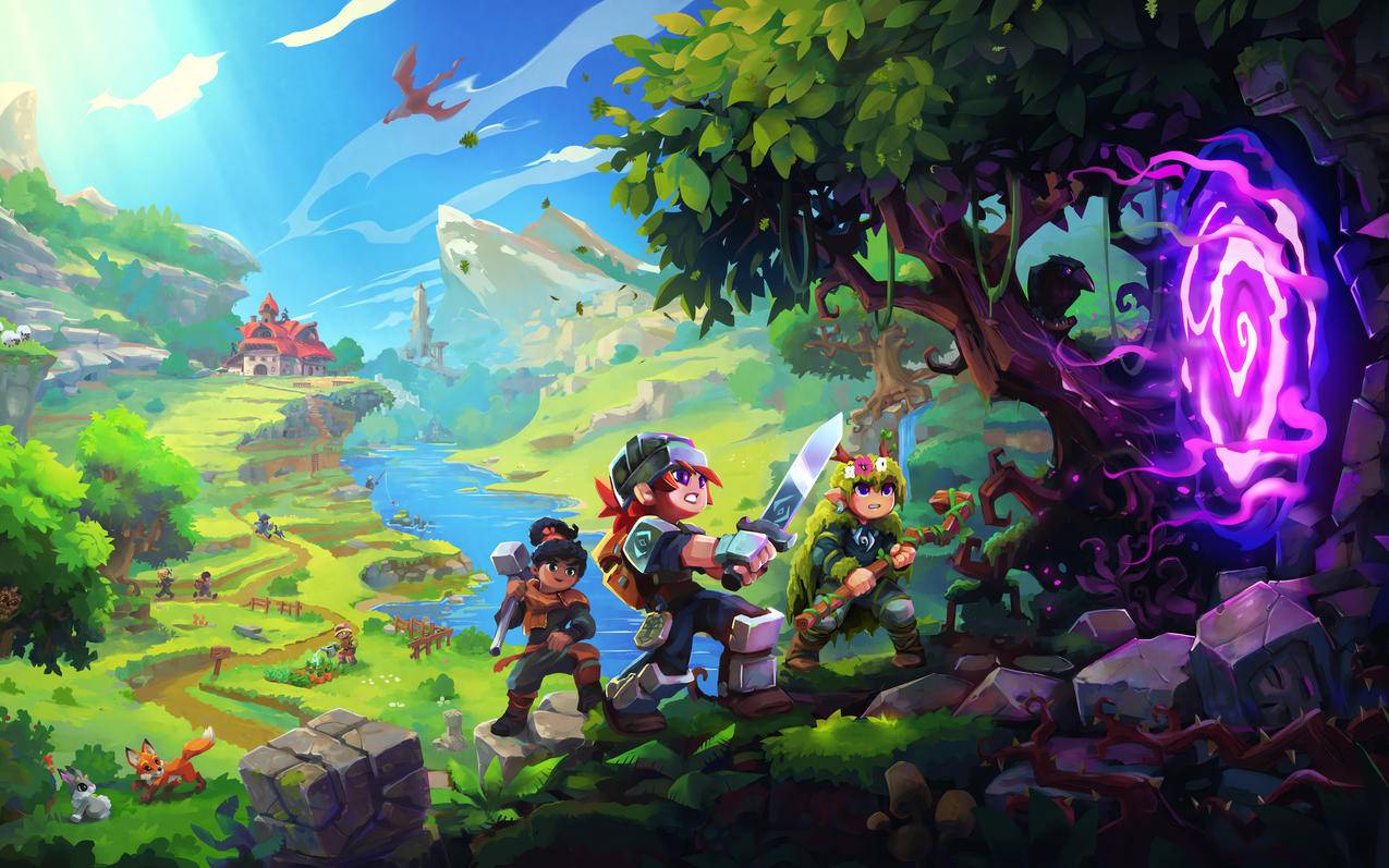 Hytale Cursebreaker Key Art 4K壁纸3840x2400