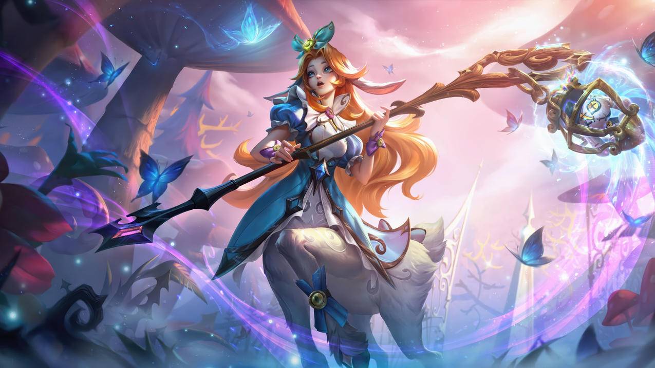 游梦仙境莉莉娅 LOL英雄联盟 8K游戏壁纸 7680x4320