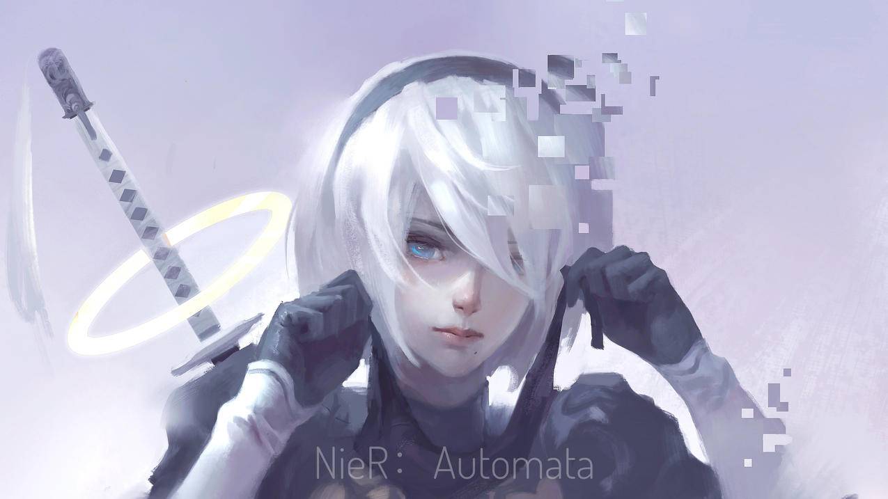 《尼尔 机械纪元 NieR Automata》4k高清壁纸 编号322706